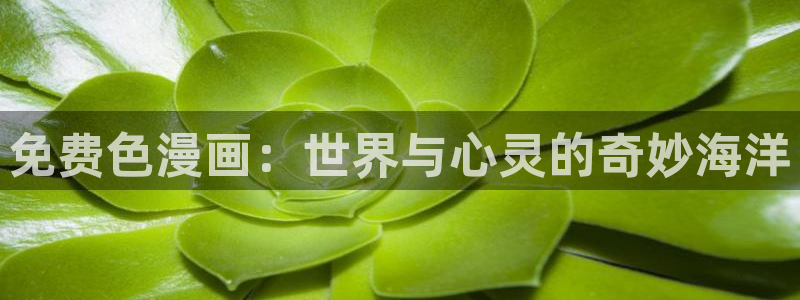 贝勒漫画网页版在线观看：免费色漫画：世界与心灵的奇妙海洋