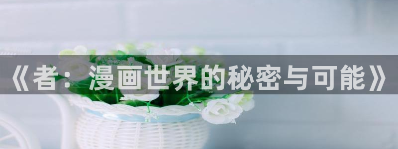 babylove贝勒漫画官网：《者：漫画世界的秘密与可能》