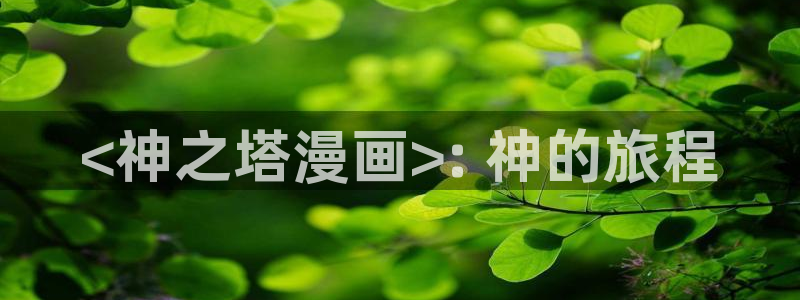 剑与花漫画免费观看贝勒漫画网：<神之塔漫画>: 神的旅程
