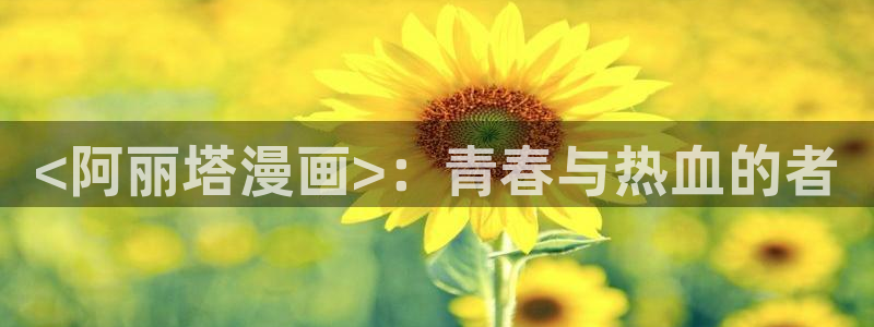 贝勒漫画免费在线观看全集：<阿丽塔漫画>：青春与热血的者